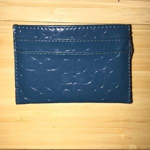 Coach card holder